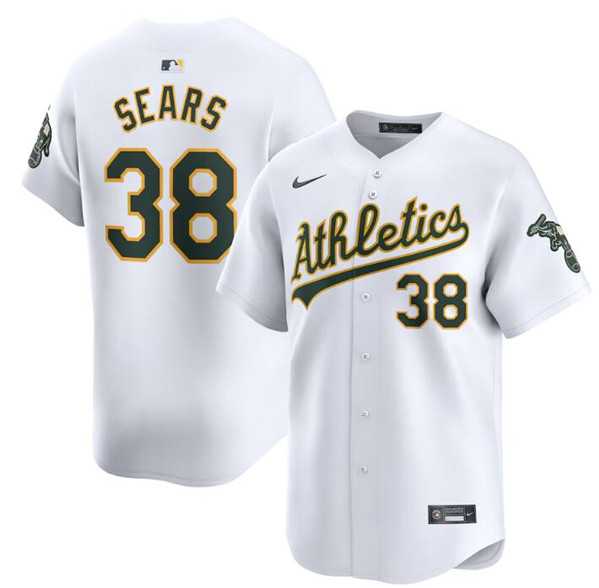 Men's Oakland Athletics #38 JP Sears White Home Limited Stitched Jersey Dzhi,We sell and wholesale Men's Oakland Athletics #38 JP Sears White Home Limited Stitched Jersey Dzhi on line form chian!